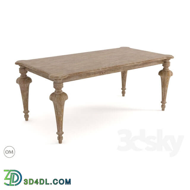 Table - Small old milton table 8831-0007 S