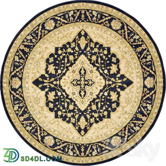 Rug - Classical classic round carpet