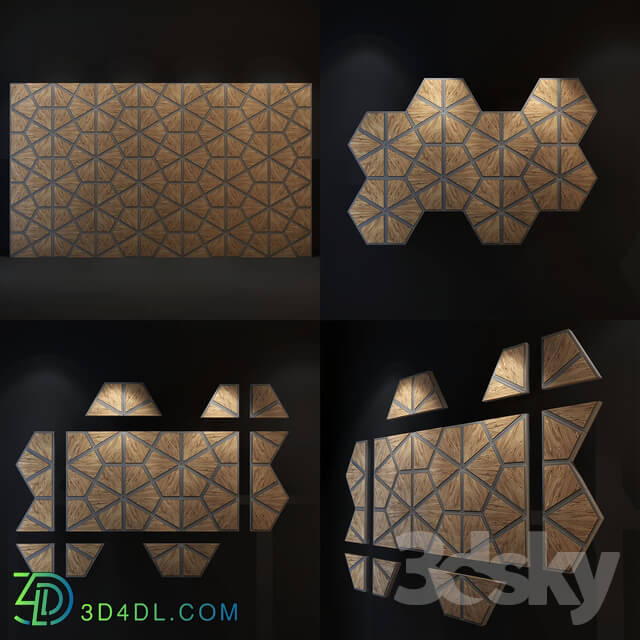 3D panel - Islamic wall panel