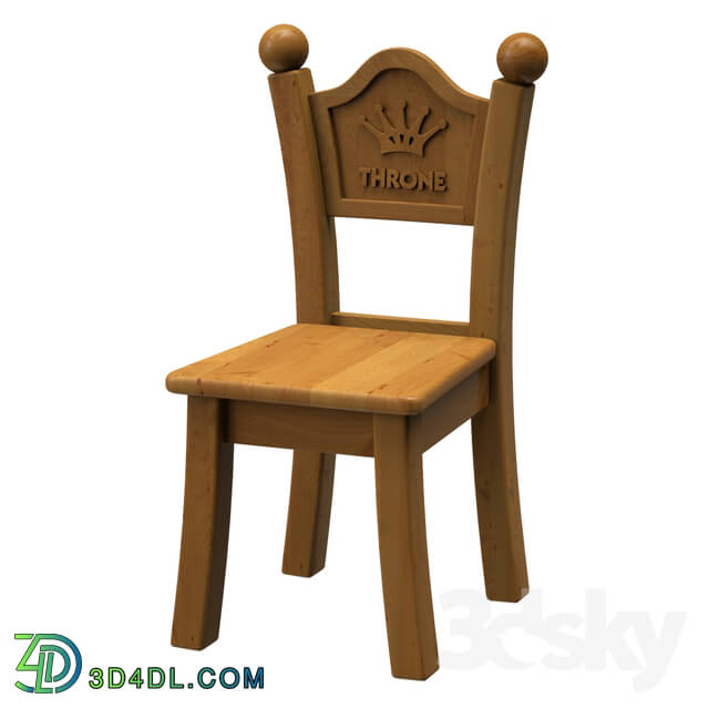 Table _ Chair - OM Chair in the nursery in the style of country music_ English version