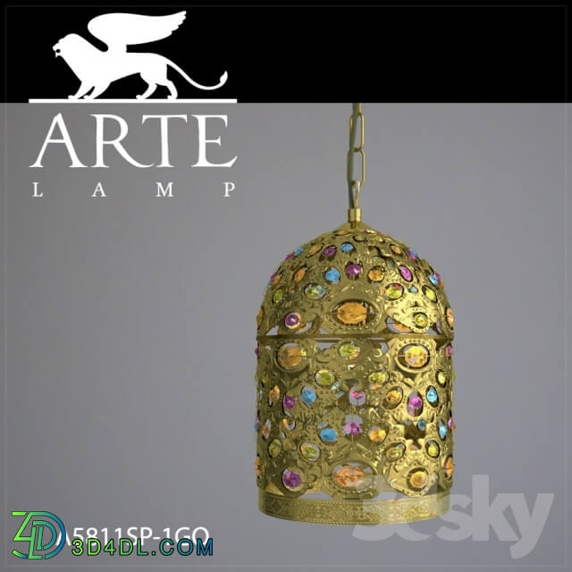 Ceiling light - Suspension ARTE LAMP A5811SP-1GO