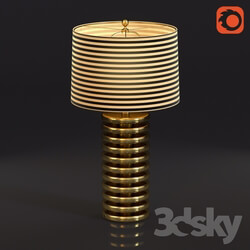 Table lamp - Brass table lamp 