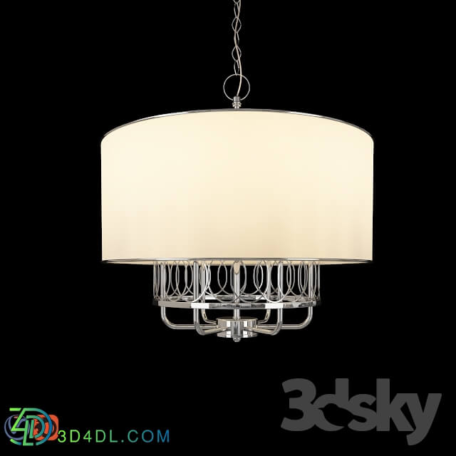 Ceiling light - Venn 6 Light Drum Chandelier