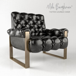 Arm chair - MiloBaughman_Tufted_LoungeChair 
