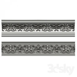 Decorative plaster - Freese and molding 