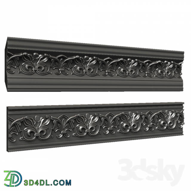 Decorative plaster - Freese and molding