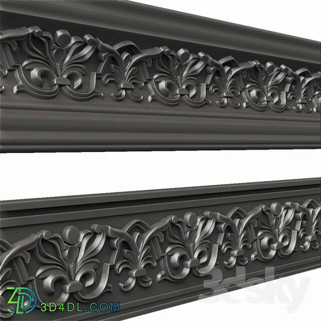 Decorative plaster - Freese and molding