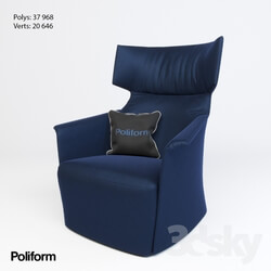 Arm chair - Poliform _ Santa Monica Home 