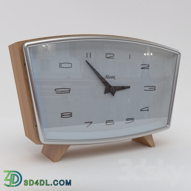 Other decorative objects - Desktop retro clock _quot_Lighthouse_quot_