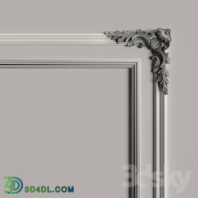 Decorative plaster - Decorative mirror _8