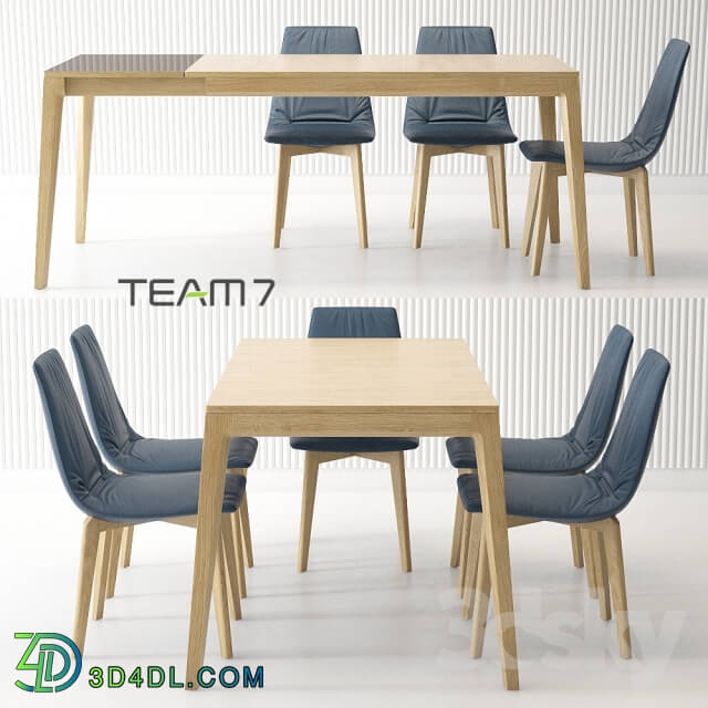 Table _ Chair - Dining group TEAM 7 Mylon _amp_ Lui