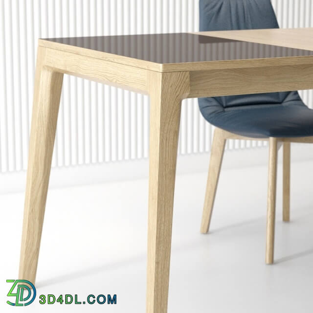 Table _ Chair - Dining group TEAM 7 Mylon _amp_ Lui