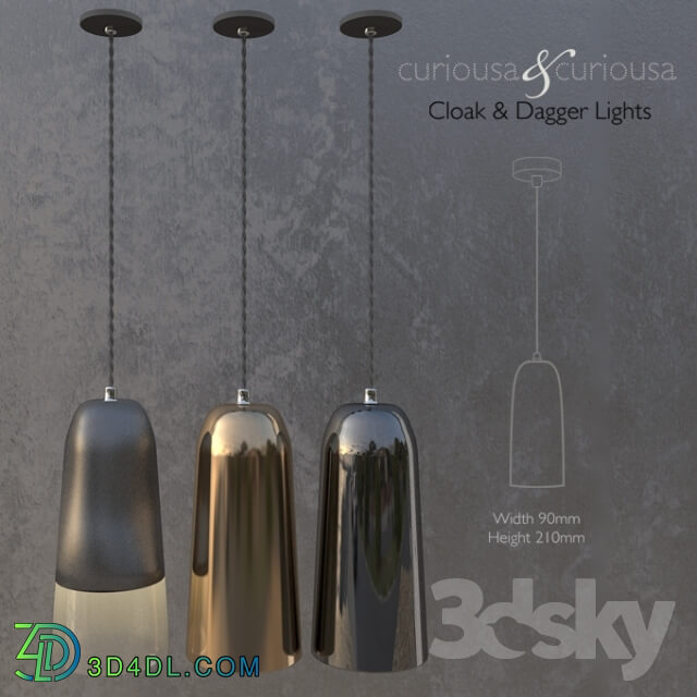 Ceiling light - Cloak _amp_ Dagger_curiousa _amp_ curiousa