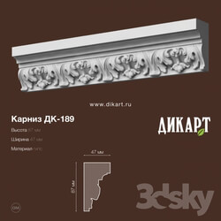 Decorative plaster - DK-189_87x47mm 