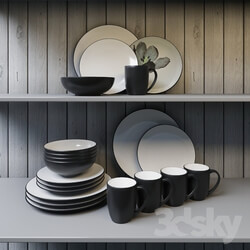 Tableware - Noritake Colorwave Graphite 