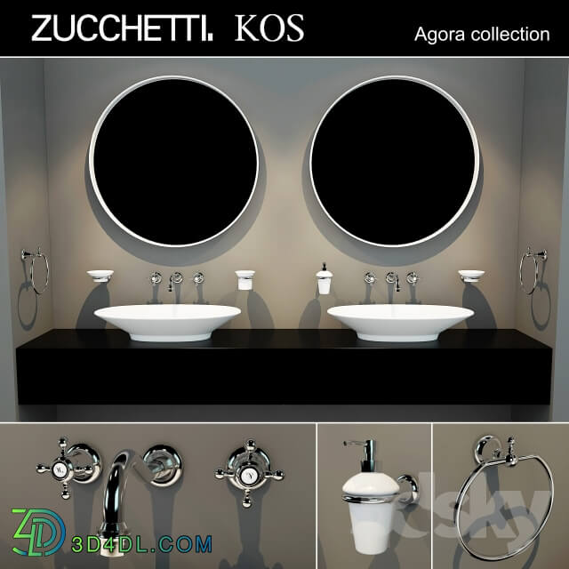 Wash basin - Zucchetti. KOS collection Agora