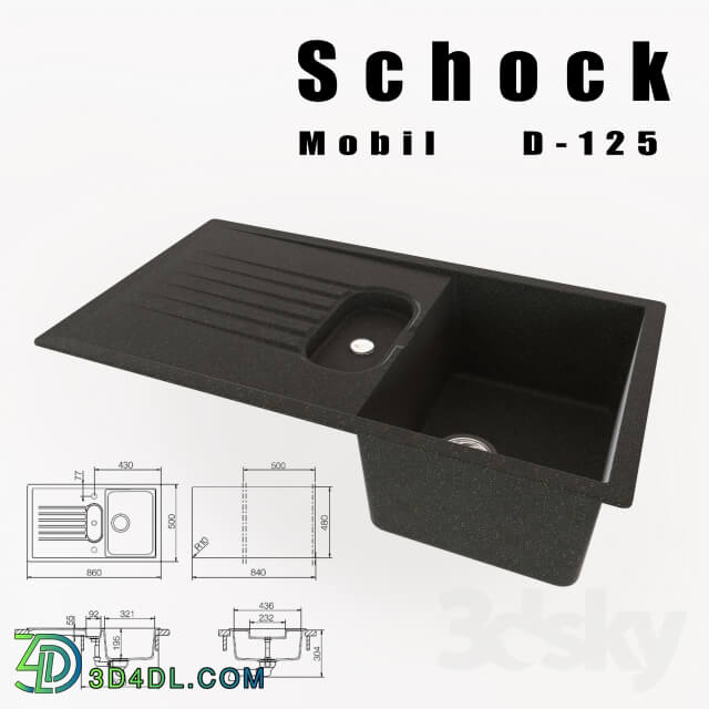 Sink - Schock Mobil D-125