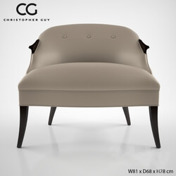 Arm chair - Christopher Guy Annete chair 60-0367 