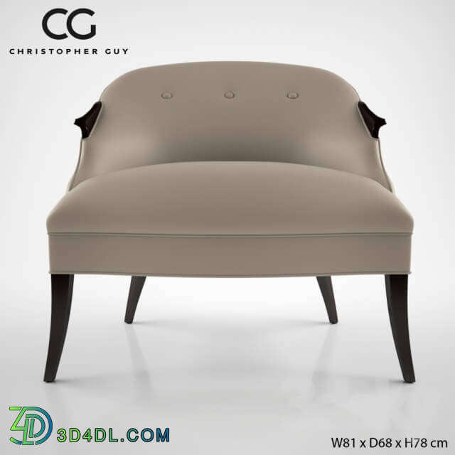 Arm chair - Christopher Guy Annete chair 60-0367