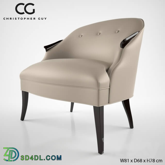 Arm chair - Christopher Guy Annete chair 60-0367