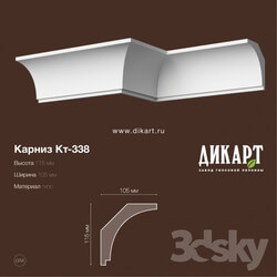 Decorative plaster - KT-338.115Hx105mm 