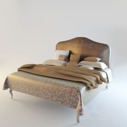 Bed - bed beige 