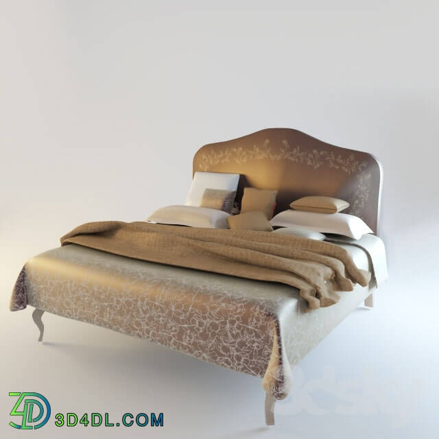 Bed - bed beige