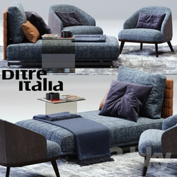 Sofa - St Germain Day Bed _ St Tropez Armchair 