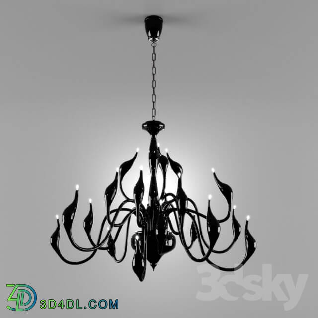 Ceiling light - ALTA RISOLUZIONE Sevilla Swan