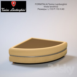 Table - Coffee table FORMITALIA Tonino Lamborghini Imola tavolino2 