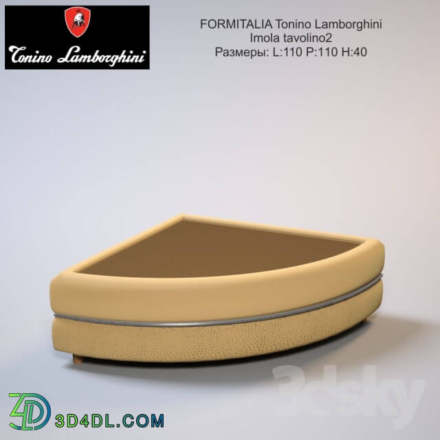 Table - Coffee table FORMITALIA Tonino Lamborghini Imola tavolino2