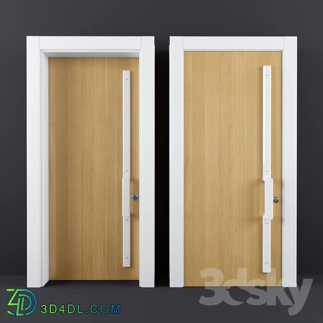 Doors - White Wooden Door