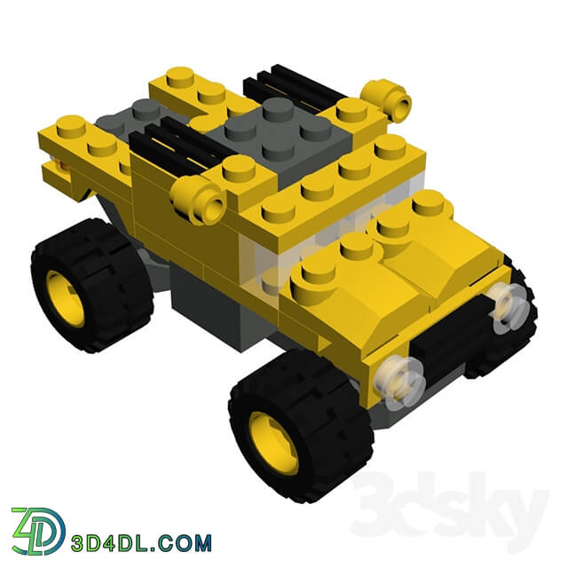 Toy - Lego 4096 Micro Wheels _G_