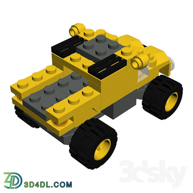 Toy - Lego 4096 Micro Wheels _G_