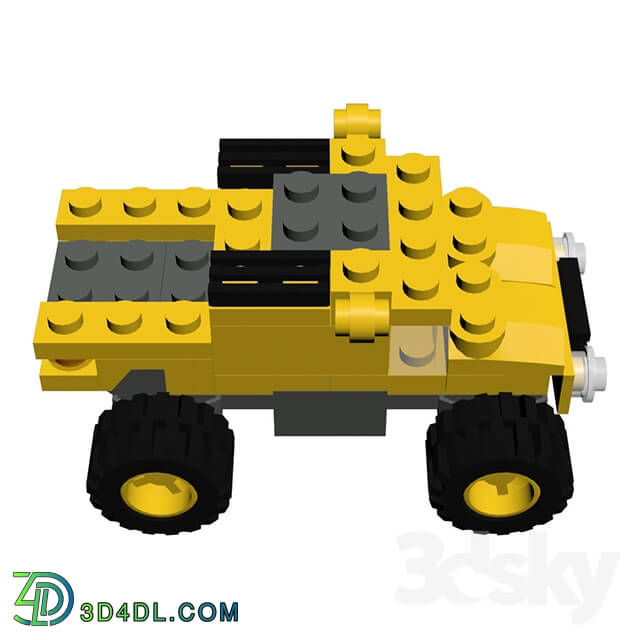 Toy - Lego 4096 Micro Wheels _G_