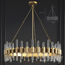 Ceiling light - Haskell Large Chandelier Arteriors Home 