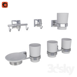 Bathroom accessories - OM Fixsen Kvadro Bathroom Accessories 