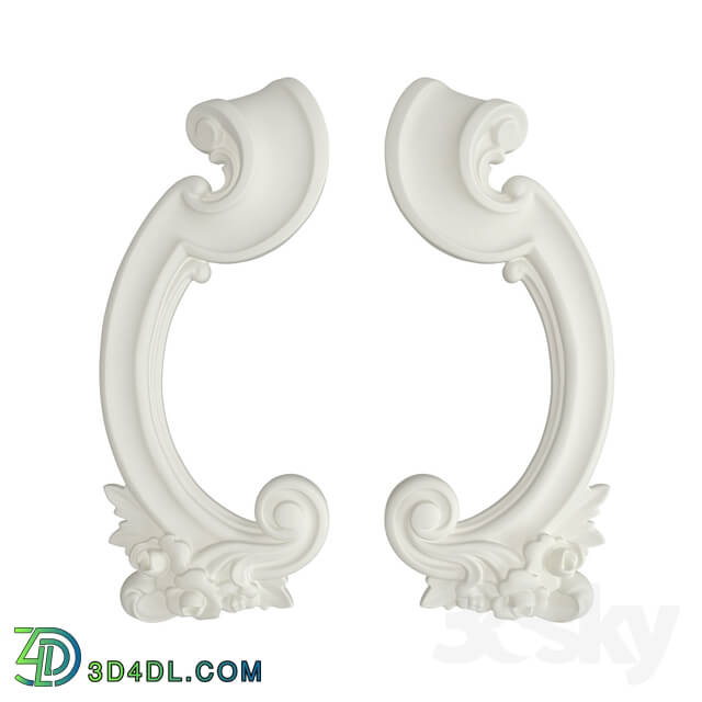 Decorative plaster - Volyut RODECOR Baroque 02109BR