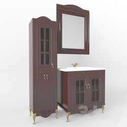 Bathroom furniture - _quot_Verona_quot_ -85_ scuro 