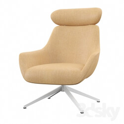 Arm chair - Brady Swivel Headrest Lounge Chair 
