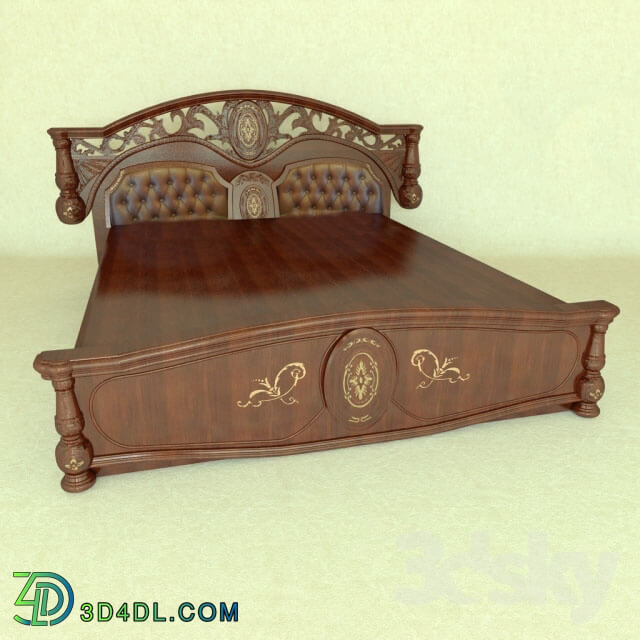 Bed - Maroon Bed