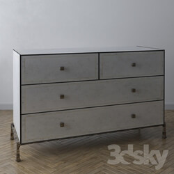 Sideboard _ Chest of drawer - Églomisé _chest of drawers_ 