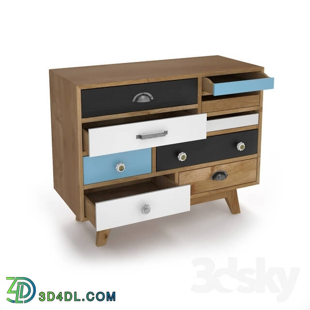 Sideboard _ Chest of drawer - Finnólfr Scandinavian-style chest of drawers