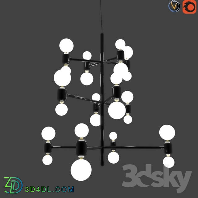 Ceiling light - Aballs chandelier _ Aballs chandelier