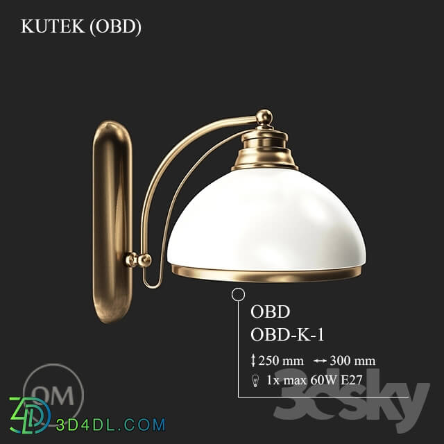 Wall light - KUTEK _OBD_ OBD-K-1