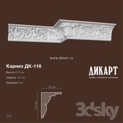 Decorative plaster - DK-118_205x160mm 