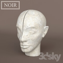 Sculpture - Noire The Split Stone 