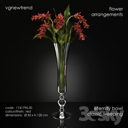 Plant - A flower in a vase vgnewtrend_ flower arrangements_ eternity bowl classic weeping 