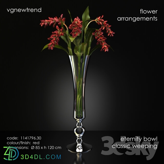 Plant - A flower in a vase vgnewtrend_ flower arrangements_ eternity bowl classic weeping