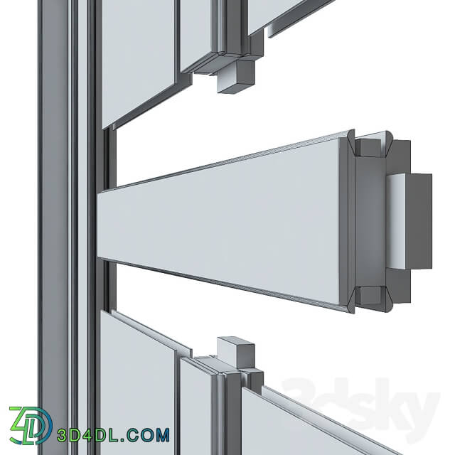 Doors - Aluminum partition _ Glazing of facades